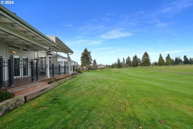 Fore! You! Relax from the supersized covered deck of this on Emerald Valley Golf Course in Oregon - for sale on GolfHomes.com, golf home, golf lot