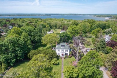 Built in 1885 ~ One of the Crown Jewels of Warwick Neck! Sited on Seaview Country Club, Inc. in Rhode Island - for sale on GolfHomes.com, golf home, golf lot