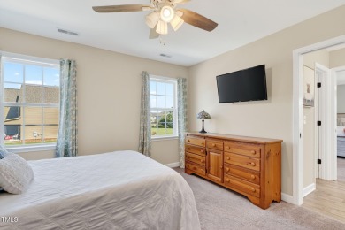 CUSTOM-BUILT HOME with over 3,000 SQ FT plus a LARGE UNFINISHED on Walnut Creek Country Club in North Carolina - for sale on GolfHomes.com, golf home, golf lot