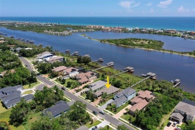 WATERFRONT RETREAT ON RIVERWALK! Welcome to your serene on Grand Haven Golf Club in Florida - for sale on GolfHomes.com, golf home, golf lot