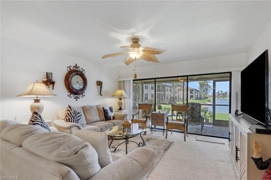 This desirable first floor condo has stunning lake views from on Riviera Golf Club in Florida - for sale on GolfHomes.com, golf home, golf lot