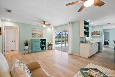 Welcome to this well-maintained 3BED, 2BA, 2 car garage home on Evergreen Club in Florida - for sale on GolfHomes.com, golf home, golf lot