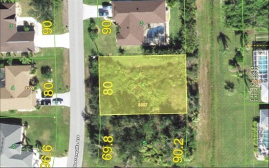 Vacant residential 80x120 lot located in a quiet neighborhood in on Deep Creek Golf Club in Florida - for sale on GolfHomes.com, golf home, golf lot