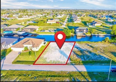 Seawall Newly Installed! Beautiful waterfront property. Gulf on Burnt Store Golf Club in Florida - for sale on GolfHomes.com, golf home, golf lot