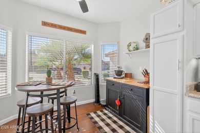 This beautifully remodeled Willow floor plan features walnut on Sun City Grand Golf Couse and Club in Arizona - for sale on GolfHomes.com, golf home, golf lot