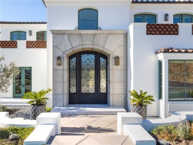 This 2019-built Spanish-style masterpiece is situated in the on Trump National Golf Course in California - for sale on GolfHomes.com, golf home, golf lot