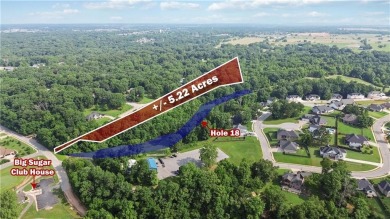 +/- 5 acres of prime land in the rapidly growing community of on Big Sugar Golf Club in Arkansas - for sale on GolfHomes.com, golf home, golf lot