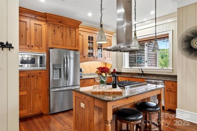 Discover luxury mountain living at its finest in this on Brights Creek Golf Course in North Carolina - for sale on GolfHomes.com, golf home, golf lot