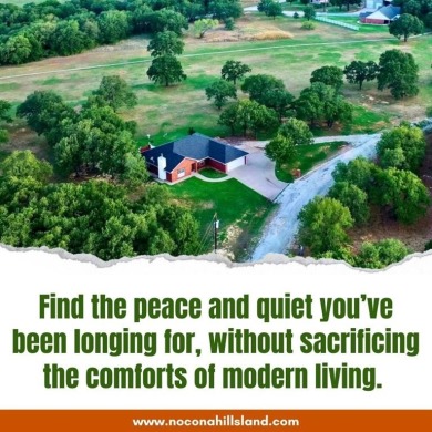 Beautiful undeveloped build site with breathtaking views of Lake on Nocona Hills Golf Course in Texas - for sale on GolfHomes.com, golf home, golf lot
