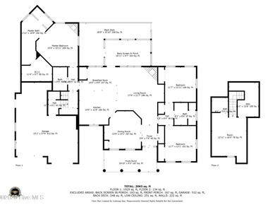 A Tranquil Home on a col-de-sac with an open floor plan, 2063 sq on Carolina National Golf Club in North Carolina - for sale on GolfHomes.com, golf home, golf lot