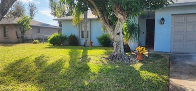 This cozy 3 bedroom, 2 bathroom pool home located in SW Cape on Royal Tee Country Club in Florida - for sale on GolfHomes.com, golf home, golf lot