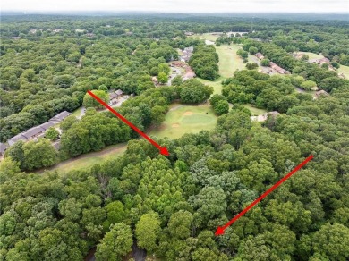 Two adjacent, relatively flat lots next to Dogwood Golf Course's on Bella Vista - Metfield Golf Complex and Country Club in Arkansas - for sale on GolfHomes.com, golf home, golf lot