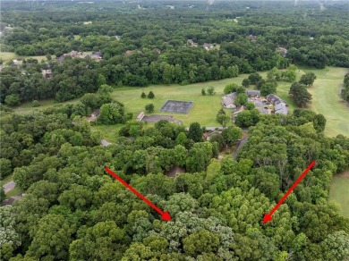Two adjacent, relatively flat lots next to Dogwood Golf Course's on Bella Vista - Metfield Golf Complex and Country Club in Arkansas - for sale on GolfHomes.com, golf home, golf lot