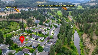 Spectacular 1-level living (plus full basement) home in on The Creek at Qualchan in Washington - for sale on GolfHomes.com, golf home, golf lot