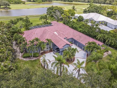 Wonderful open floor plan built on cul-de-sac overlooking wide on PGA National Estates Golf Course in Florida - for sale on GolfHomes.com, golf home, golf lot