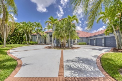 Wonderful open floor plan built on cul-de-sac overlooking wide on PGA National Estates Golf Course in Florida - for sale on GolfHomes.com, golf home, golf lot