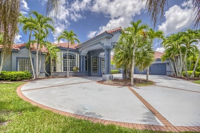 Wonderful open floor plan built on cul-de-sac overlooking wide on PGA National Estates Golf Course in Florida - for sale on GolfHomes.com, golf home, golf lot