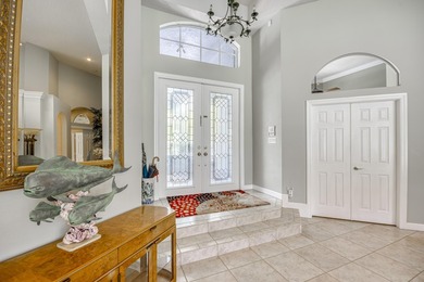 Wonderful open floor plan built on cul-de-sac overlooking wide on PGA National Estates Golf Course in Florida - for sale on GolfHomes.com, golf home, golf lot