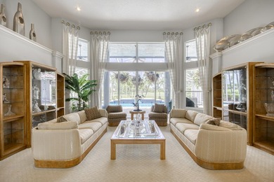 Wonderful open floor plan built on cul-de-sac overlooking wide on PGA National Estates Golf Course in Florida - for sale on GolfHomes.com, golf home, golf lot