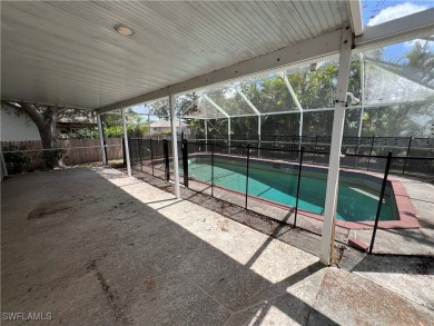 Spacious 3-bedroom, 2-bath, 2-car garage pool home in the heart on Estero Country Club in Florida - for sale on GolfHomes.com, golf home, golf lot