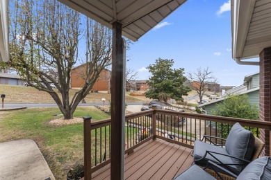 Located along the 13th and 14th fairways, this townhome offers on Pointe Royale Village Country Club in Missouri - for sale on GolfHomes.com, golf home, golf lot