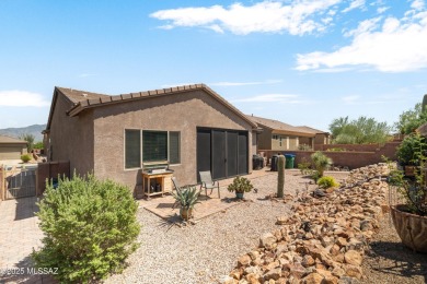 Immaculate San Bernardino model, built in 2021, brimming with on Canoa Ranch Golf Club in Arizona - for sale on GolfHomes.com, golf home, golf lot
