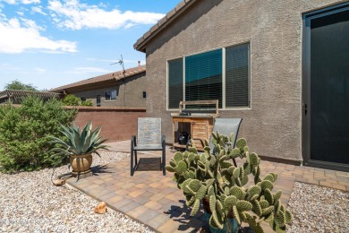 Immaculate San Bernardino model, built in 2021, brimming with on Canoa Ranch Golf Club in Arizona - for sale on GolfHomes.com, golf home, golf lot
