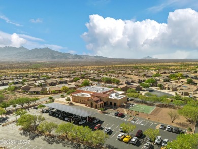 Immaculate San Bernardino model, built in 2021, brimming with on Canoa Ranch Golf Club in Arizona - for sale on GolfHomes.com, golf home, golf lot