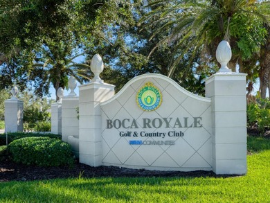 Country Club Lakefront Estate! This Custom 3,846 square foot on Boca Royale Golf and Country Club in Florida - for sale on GolfHomes.com, golf home, golf lot