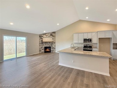 Award winning Clearview Homes is building this single-family on Rolling Hills Golf Club in Michigan - for sale on GolfHomes.com, golf home, golf lot