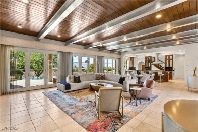 Exquisite estate on the coveted 18th fairway in prestigious on Dragon Ridge Country Club in Nevada - for sale on GolfHomes.com, golf home, golf lot