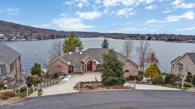 Discover the tranquil grace of this lake-view gem in the highly on Heatherhurst Golf Course in Tennessee - for sale on GolfHomes.com, golf home, golf lot