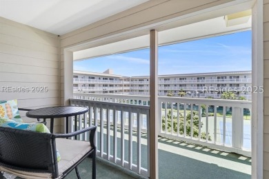 Beachfront resort! This fully furnished villa with great views on Palmetto Dunes Golf Course and Resort in South Carolina - for sale on GolfHomes.com, golf home, golf lot