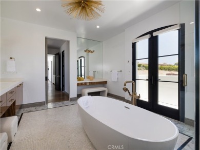 Built in 2019, this Spanish-style residence in The Estates at on Trump National Golf Course in California - for sale on GolfHomes.com, golf home, golf lot