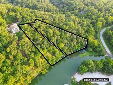 245 feet of Lake Windsor shoreline, 1.91 acres, & only minutes on Bella Vista Country Club - Berksdale in Arkansas - for sale on GolfHomes.com, golf home, golf lot