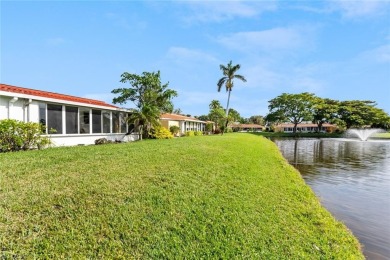 This charming 2 bedroom, 2 bath waterfront residence offers on The Glades Golf and Country Club in Florida - for sale on GolfHomes.com, golf home, golf lot