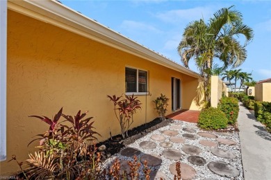 This charming 2 bedroom, 2 bath waterfront residence offers on The Glades Golf and Country Club in Florida - for sale on GolfHomes.com, golf home, golf lot