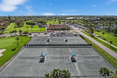 This charming 2 bedroom, 2 bath waterfront residence offers on The Glades Golf and Country Club in Florida - for sale on GolfHomes.com, golf home, golf lot