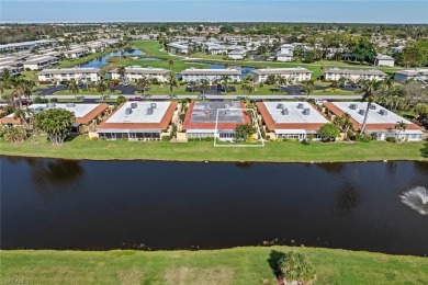 This charming 2 bedroom, 2 bath waterfront residence offers on The Glades Golf and Country Club in Florida - for sale on GolfHomes.com, golf home, golf lot