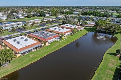 This charming 2 bedroom, 2 bath waterfront residence offers on The Glades Golf and Country Club in Florida - for sale on GolfHomes.com, golf home, golf lot