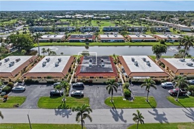 This charming 2 bedroom, 2 bath waterfront residence offers on The Glades Golf and Country Club in Florida - for sale on GolfHomes.com, golf home, golf lot