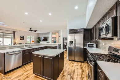 COMPLETLY FURNISHED HOME / ALL FURNISHINGS. Beautiful one-story on Rhodes Ranch Golf Club in Nevada - for sale on GolfHomes.com, golf home, golf lot