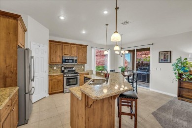 This 3-bedroom, 2-bath home in Lakota Ridge offers thoughtful on Entrada at Snow Canyon in Utah - for sale on GolfHomes.com, golf home, golf lot