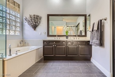 COMPLETLY FURNISHED HOME / ALL FURNISHINGS. Beautiful one-story on Rhodes Ranch Golf Club in Nevada - for sale on GolfHomes.com, golf home, golf lot