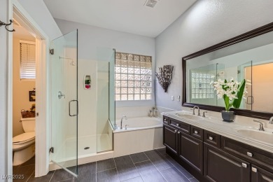COMPLETLY FURNISHED HOME / ALL FURNISHINGS. Beautiful one-story on Rhodes Ranch Golf Club in Nevada - for sale on GolfHomes.com, golf home, golf lot