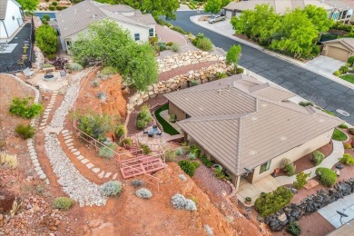 This 3-bedroom, 2-bath home in Lakota Ridge offers thoughtful on Entrada at Snow Canyon in Utah - for sale on GolfHomes.com, golf home, golf lot