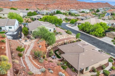 This 3-bedroom, 2-bath home in Lakota Ridge offers thoughtful on Entrada at Snow Canyon in Utah - for sale on GolfHomes.com, golf home, golf lot