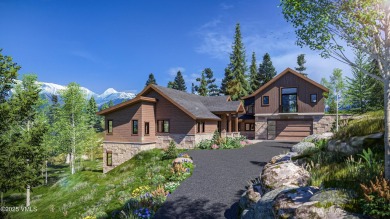 Nestled at the end of a long private driveway and surrounded by on Club At Cordillera Summit Course in Colorado - for sale on GolfHomes.com, golf home, golf lot