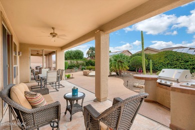 Gorgeous, upgraded Cimarron floorplan w/Casita, mountain views + on Saddlebrooke Golf Course in Arizona - for sale on GolfHomes.com, golf home, golf lot