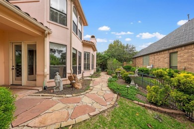 Welcome to this stunning Mediterranean-inspired retreat located on Hackberry Creek Country Club in Texas - for sale on GolfHomes.com, golf home, golf lot